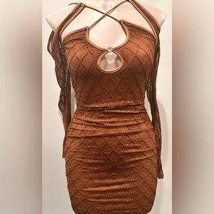NWT SHEIN sexy mini stretch fitted dress